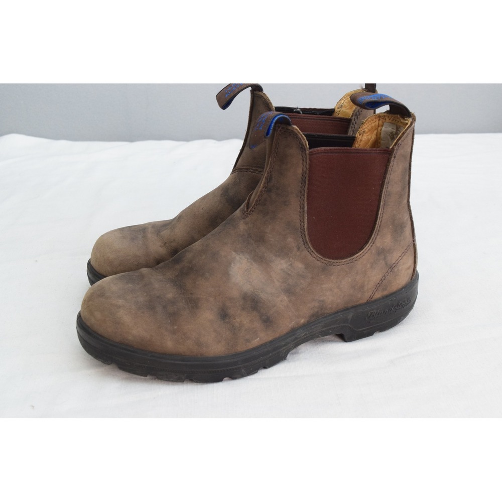 Blundstone 584 Thermal Chelsea Boots US 7 AU 5 Rustic Brown Leather Womens